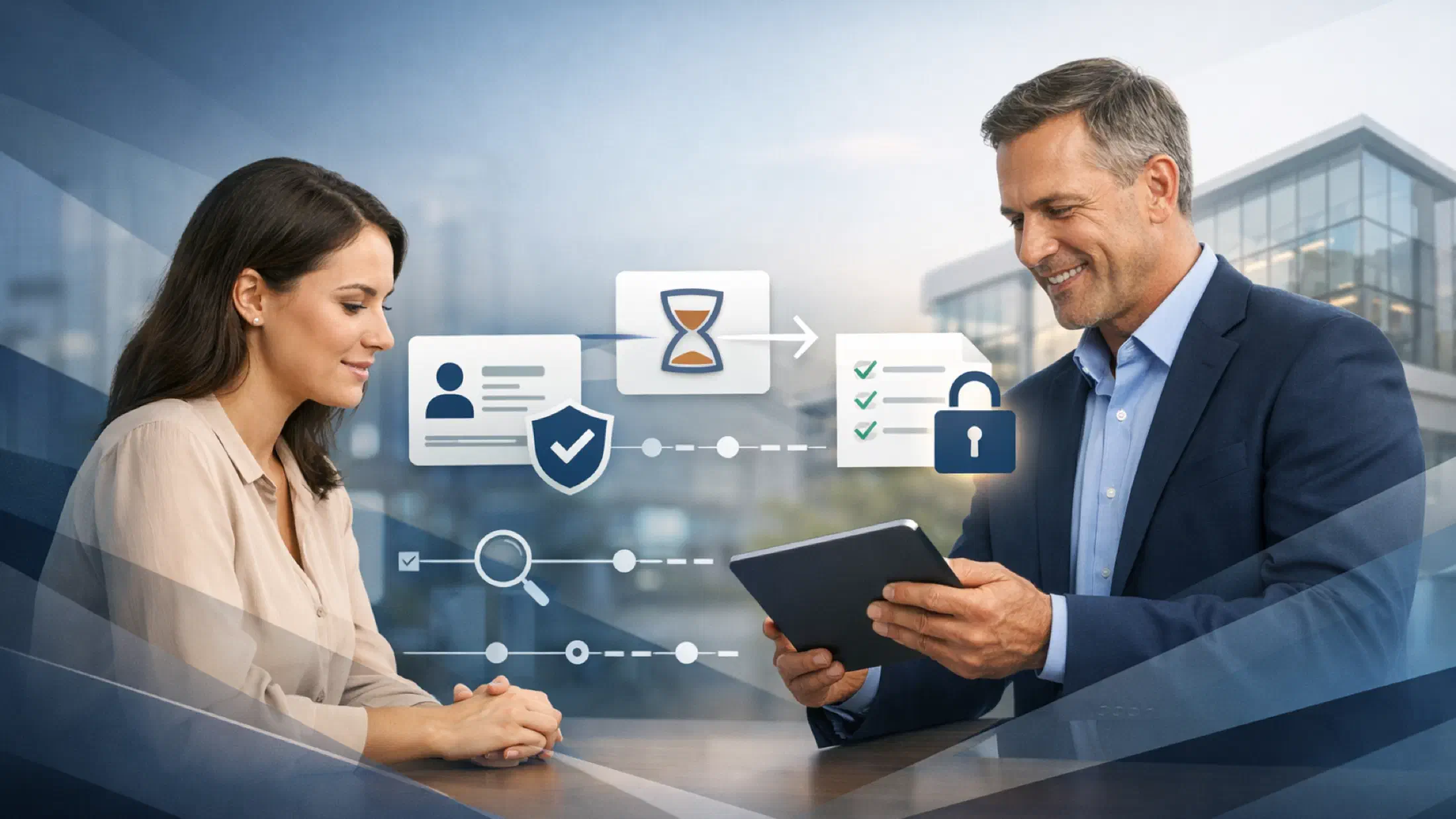 Delegated access to financial accounts